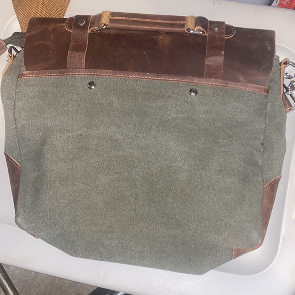 Ecosusi messenger crossbody bag backpack unisex men women - Picture 4 of 4